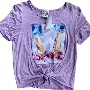 Endless Fame Girly Graphic Tee New